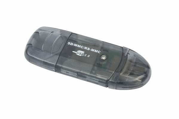 EAN 8716309072007 - Gembird FD2-SD-1 lector de tarjeta USB 2.0 Negro imagen 2