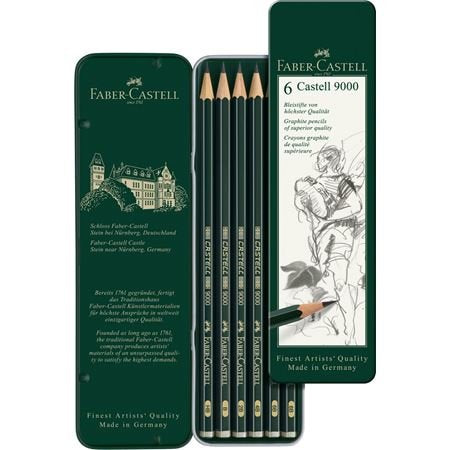 EAN 4005401190639 - Faber-Castell 9000 Lápiz de grafito imagen 2