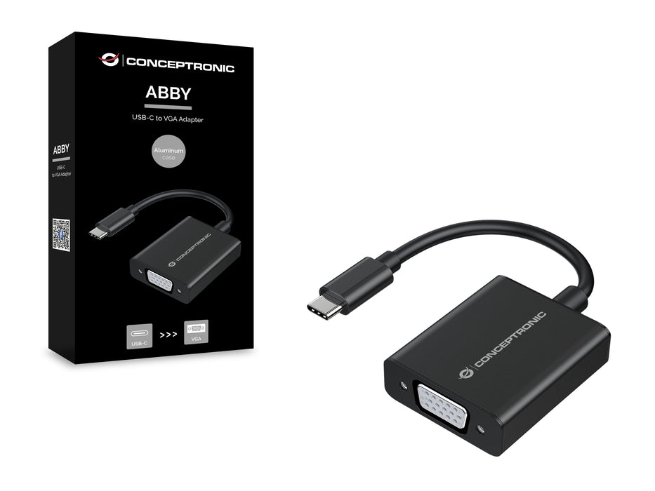 EAN 4015867227381 - Conceptronic ABBY05B Adaptador gráfico USB 1920 x 1080 Pixeles Negro imagen 2