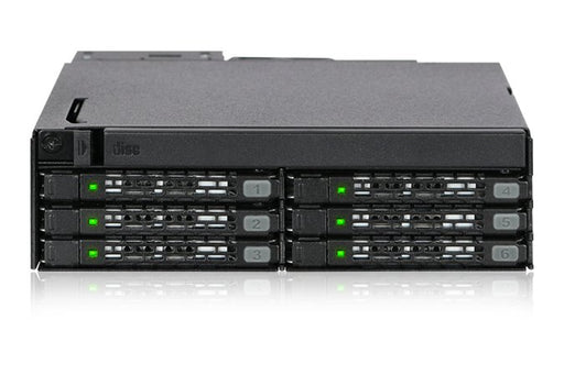 EAN 4713227445146 - Icy Dock MB606SPO-B panel bahía disco duro Negro imagen 1