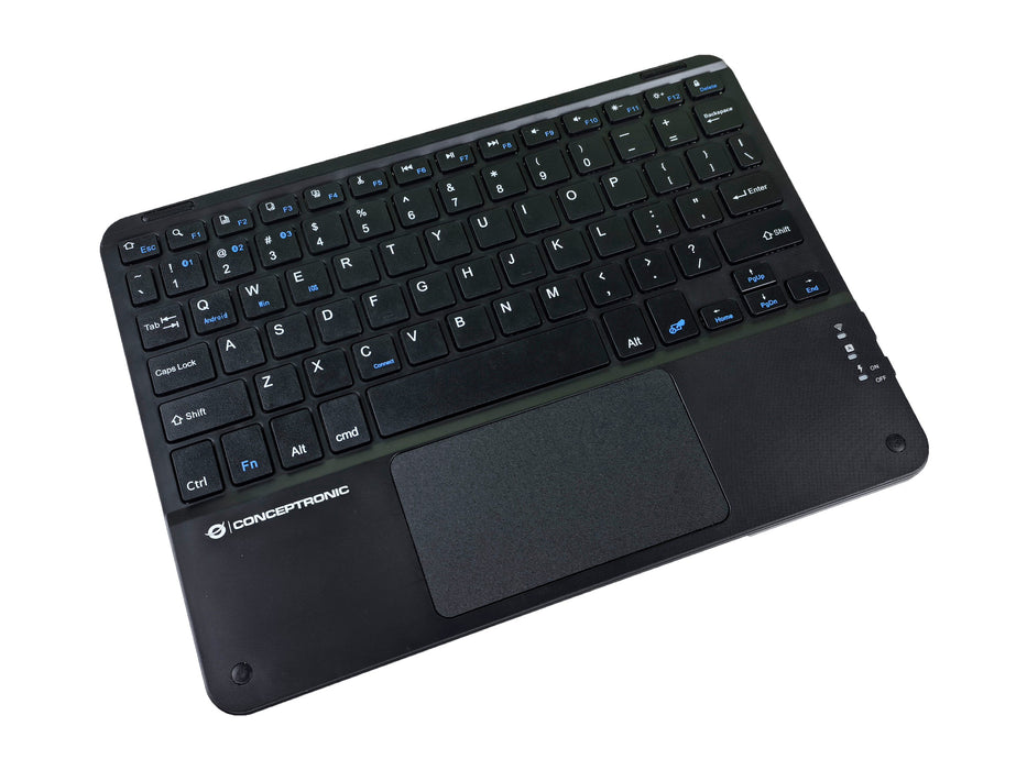 EAN 4015867238882 - Conceptronic TOBIN01BUS teclado Universal Bluetooth QWERTY Inglés de EE. UU. Negro imagen 3