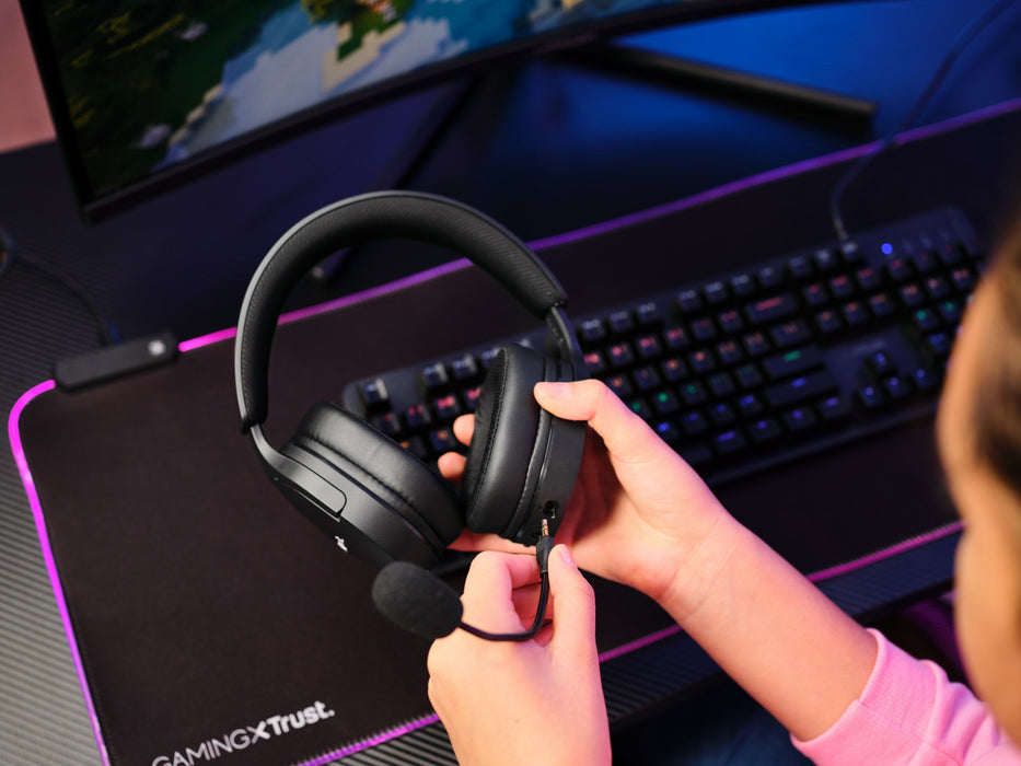 EAN 8713439249019 - Trust GXT 491 Fayzo Auriculares Inalámbrico y alámbrico Diadema Juego USB Tipo C Bluetooth Negro imagen 11