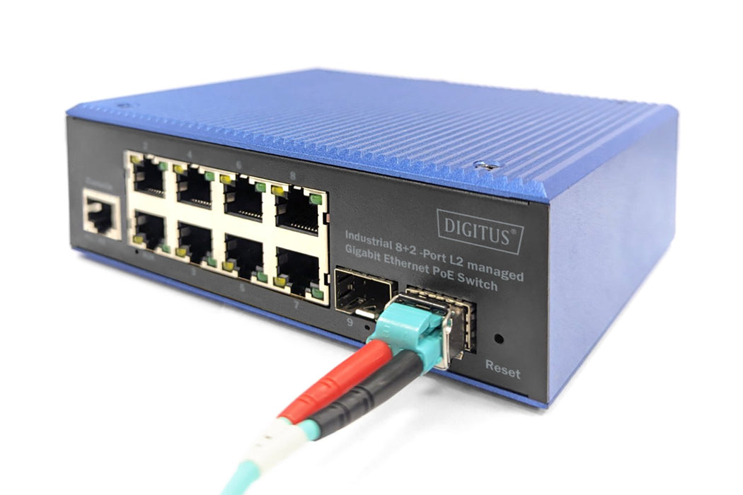 EAN 4016032490210 - Digitus DN-651157 switch Gigabit Ethernet (10/100/1000) Negro, Azul imagen 2