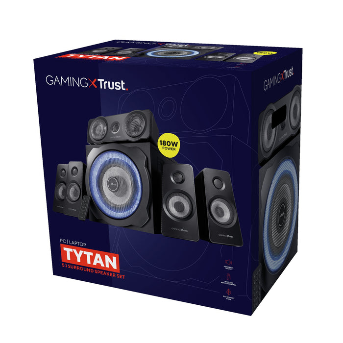 EAN 8713439217384 - Trust GXT 658 Tytan 5.1 conjunto de altavoces 90 W Universal Negro 5.1 canales imagen 6