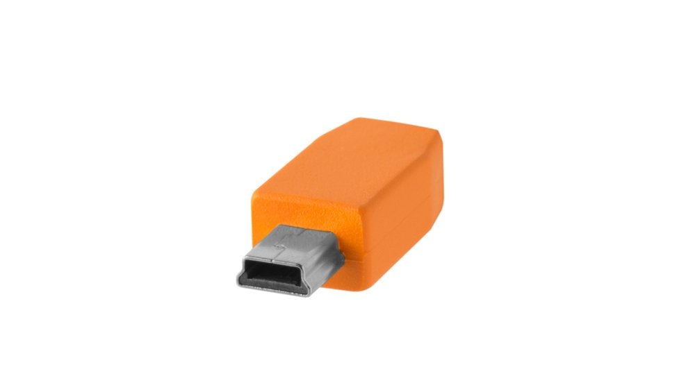 EAN 0818307014534 - Tether Tools CUC2415-ORG cable USB USB 2.0 4,6 m USB C Mini-USB B Naranja imagen 4