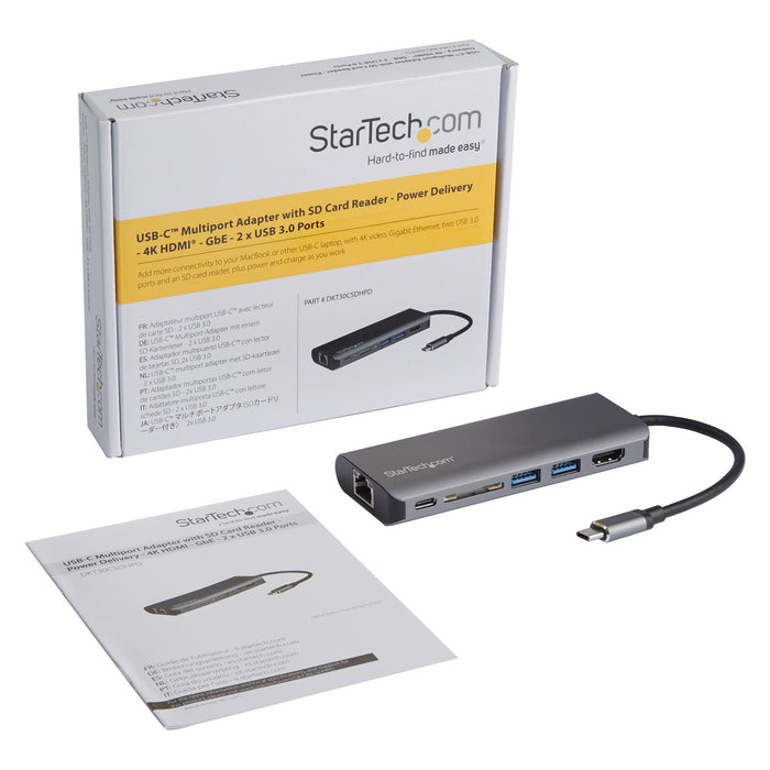 EAN 0065030872362 - StarTech.com DKT30CSDHPD base para portátil y replicador de puertos Alámbrico USB 3.2 Gen 1 (3.1 Gen 1) T imagen 7