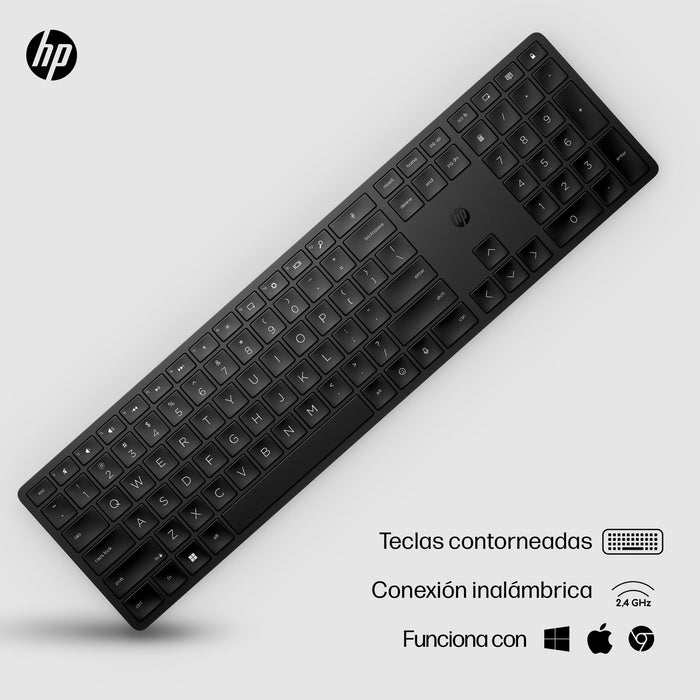 EAN 196188162309 - HP 450 BLK Programmable Wireless Keyboard teclado RF inalámbrica + USB Negro imagen 3