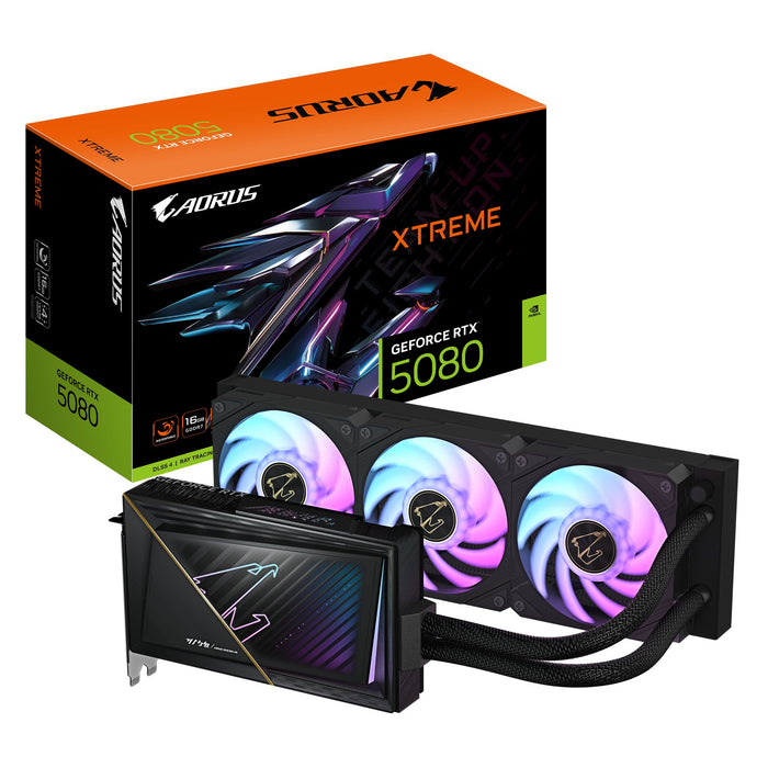 EAN 4719331355739 - GIGABYTE AORUS GeForce RTX 5080 XTREME WATERFORCE 16G imagen 1