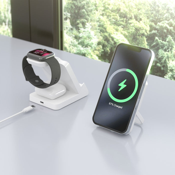 EAN 8435739903506 - AISENS ASCH-15W4WC063-W cargador de dispositivo móvil Auriculares, Smartphone, Reloj inteligente Cargador imagen 7