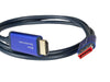EAN 4014619709113 - Alcasa 4860-SF050B adaptador de cable de vídeo 5 m DisplayPort HDMI Azul imagen 2