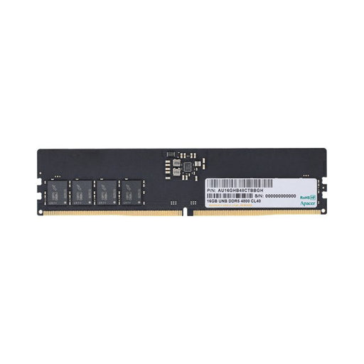 EAN 4712389908292 - Apacer AU16GHB48CTBBGH módulo de memoria 16 GB 1 x 16 GB DDR5 ECC imagen 1