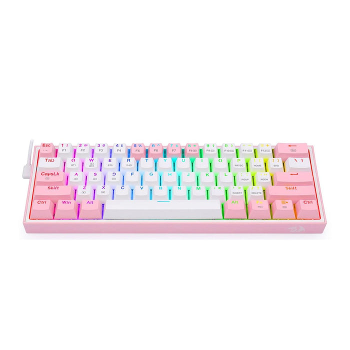EAN 6950376706669 - REDRAGON K616 Fizz Pro white/pink teclado USB + RF Wireless + Bluetooth Rosa, Blanco imagen 2