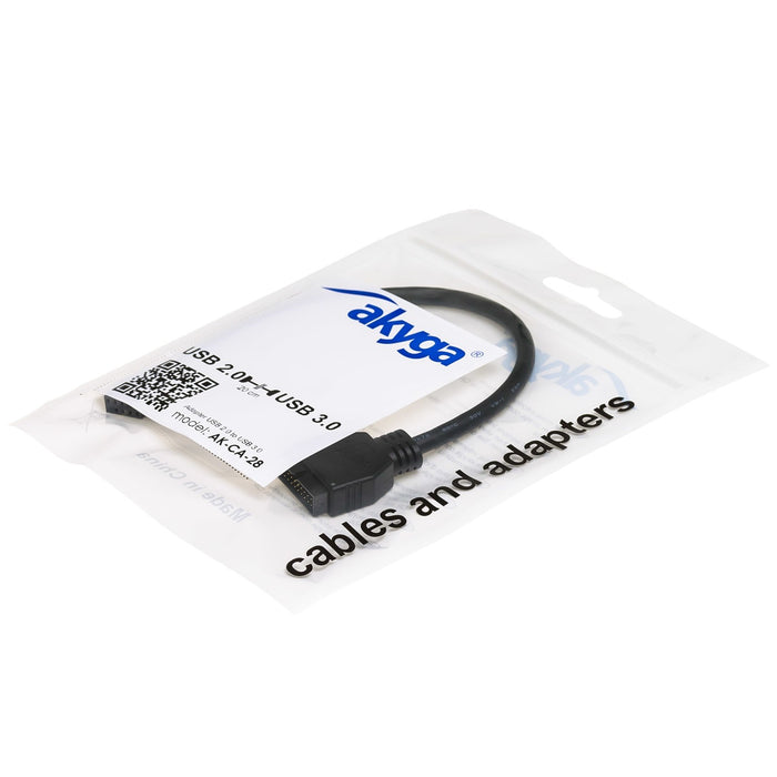 EAN 5901720132055 - Akyga AK-CA-28 Adapter USB 2.0/3.0 grau Universal imagen 2