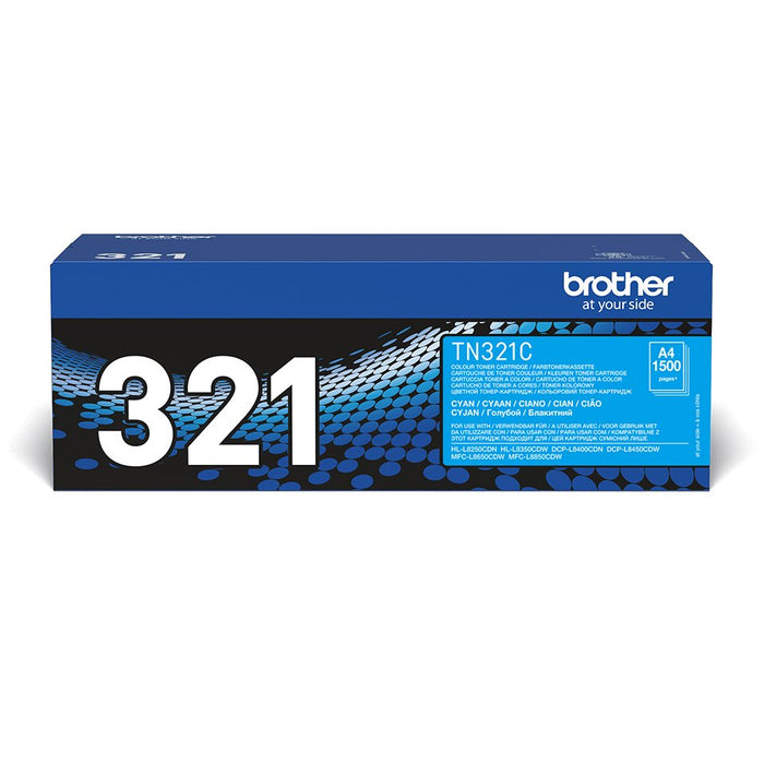 EAN 4977766734981 - Brother TN-321C cartucho de tóner 1 pieza(s) Original Cian imagen 1