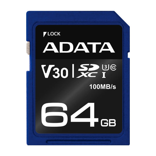 EAN 4713218463913 - ADATA ASDX64GUI3V30S-R memoria flash 64 GB SDXC UHS-I Clase 10 imagen 1