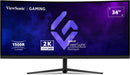 EAN 766907033632 - Viewsonic VX3418C-2K pantalla para PC 86,4 cm (34") 3440 x 1440 Pixeles UltraWide Quad HD Negro imagen 4