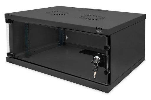 EAN 4016032493020 - Digitus DN-38011 armario rack 4U Bastidor de pared Negro imagen 1