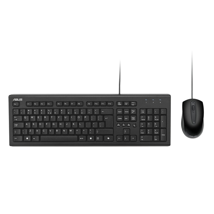 EAN 4711387539231 - ASUS U2000 KEYBOARD+MOUSE/BK/UI teclado Ratón incluido Universal USB Negro imagen 2