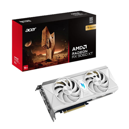 EAN 4711474726490 - Acer Nitro Radeon RX 9060 XT OC 16GB White Edition AMD GDDR6 imagen 1