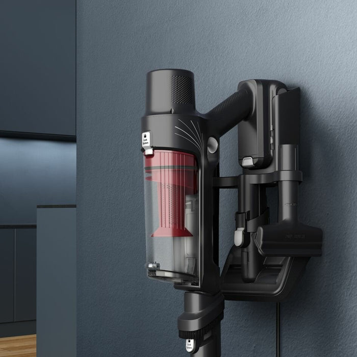 EAN 3221616113435 - Rowenta RH6A71 Aspiradora escoba 2 en 1 Batería Secar Sin bolsa Aluminio, Rojo imagen 6