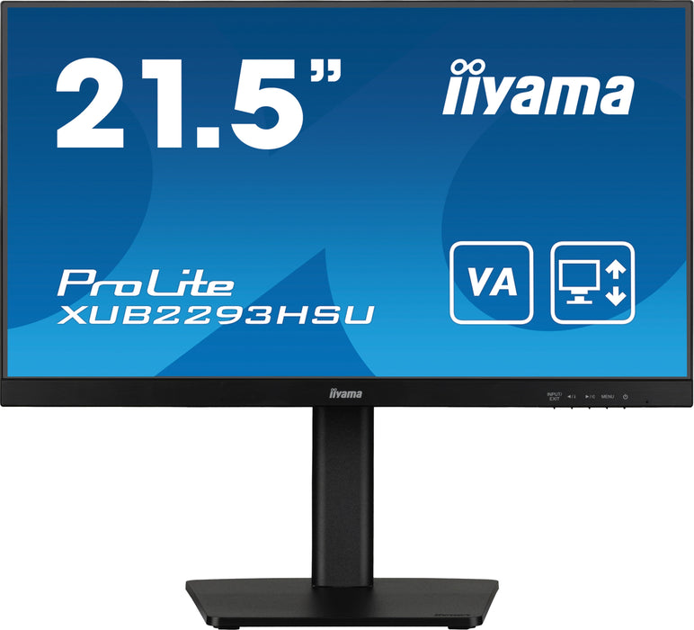 EAN 4948570124572 - iiyama ProLite XUB2293HSU-B7 pantalla para PC 54,6 cm (21.5") 1920 x 1080 Pixeles Full HD LED Negro imagen 1