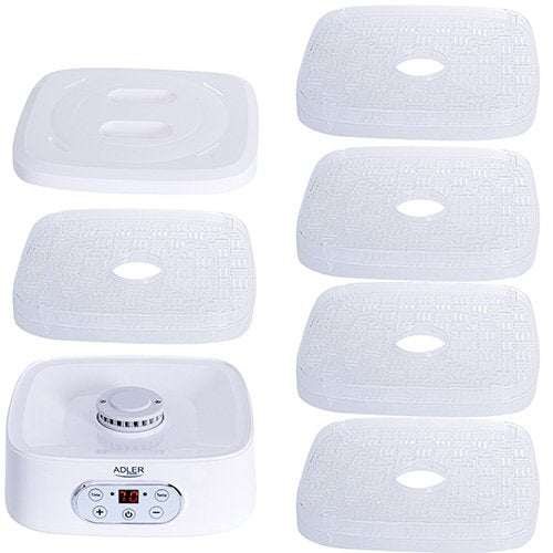 EAN 5903887805582 - Adler AD 6658 deshidratador de alimentos Blanco 230 W imagen 8
