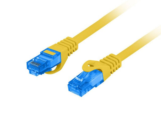 EAN 5901969427042 - Lanberg PCF6A-10CC-0500-Y cable de red Amarillo 5 m Cat6a S/FTP (S-STP) imagen 1