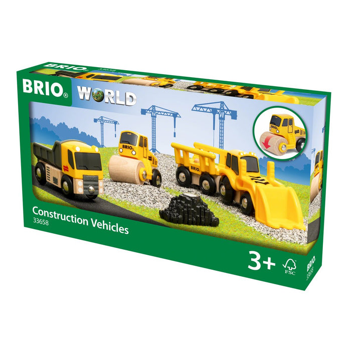 EAN 7312350336580 - BRIO Baustellenfahrzeuge imagen 1