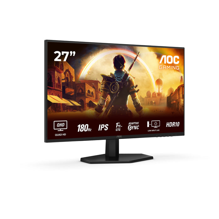 EAN 4038986642606 - AOC G4 Q27G42XE pantalla para PC 68,6 cm (27") 2560 x 1440 Pixeles Quad HD Negro, Rojo imagen 11