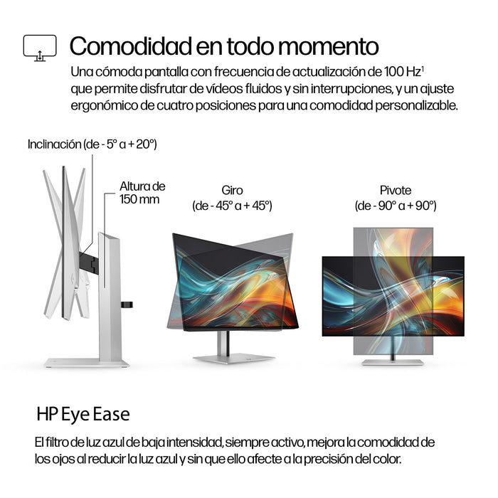 EAN 0197498445076 - HP Series 7 Pro 23.8 inch FHD Monitor - 724pf pantalla para PC 60,5 cm (23.8") 1920 x 1080 Pixeles Full H imagen 10