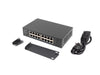 EAN 5901969429015 - Lanberg RSGE-16 switch No administrado Gigabit Ethernet (10/100/1000) 1U Negro imagen 3