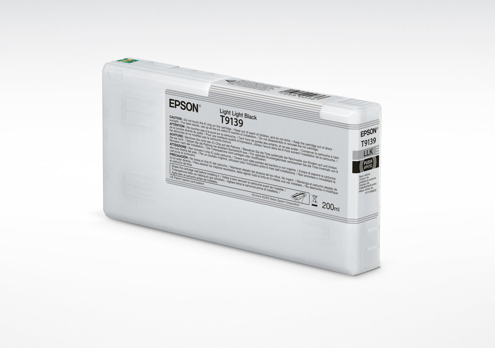 EAN 0010343930025 - Epson T9139 cartucho de tinta 1 pieza(s) Original Rendimiento estándar Negro claro claro imagen 1