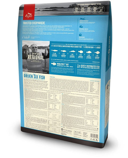 EAN 64992281540 - Orijen Six Fish alimento seco para gatos 5,4 kg Adulto Pescados imagen 2