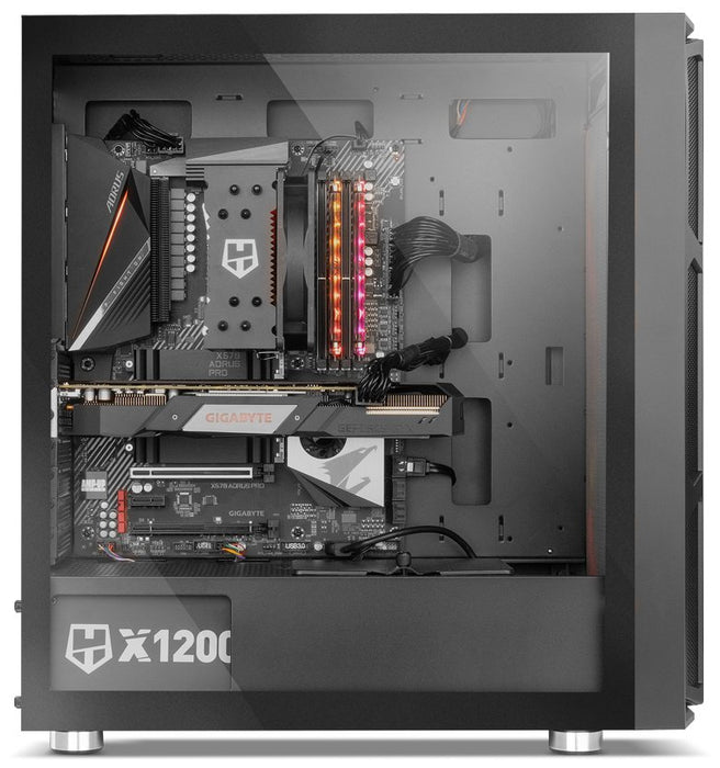 EAN 8436587970481 - NOX Hummer H-224 ARGB Procesador Enfriador 12 cm Negro 1 pieza(s) imagen 10