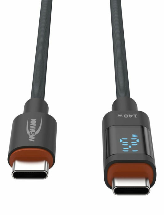 EAN 4013674197675 - Ansmann 1700-0176 cable USB USB 2.0 1,2 m USB C Antracita imagen 8