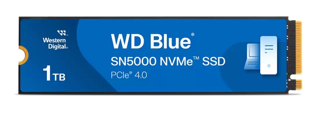 EAN 0718037894843 - Western Digital Blue SN5000 1 TB M.2 PCI Express 4.0 NVMe imagen 1