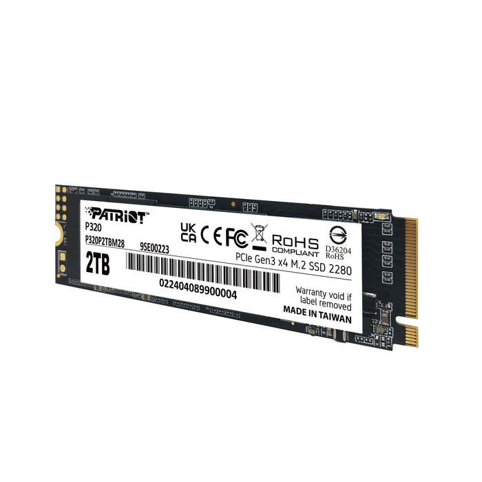 EAN 4711378427639 - Patriot Memory P320 2 TB M.2 PCI Express 3.0 NVMe imagen 4