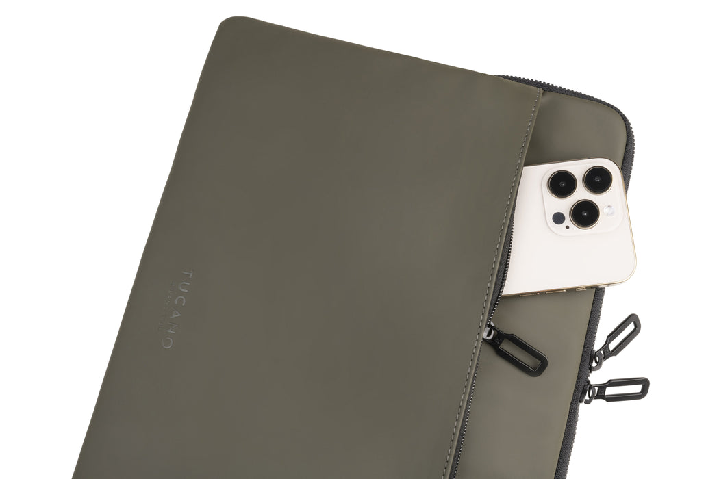 EAN 8020252198357 - Tucano BFGOM1314-VM maletines para portátil 35,6 cm (14") Funda Verde imagen 4