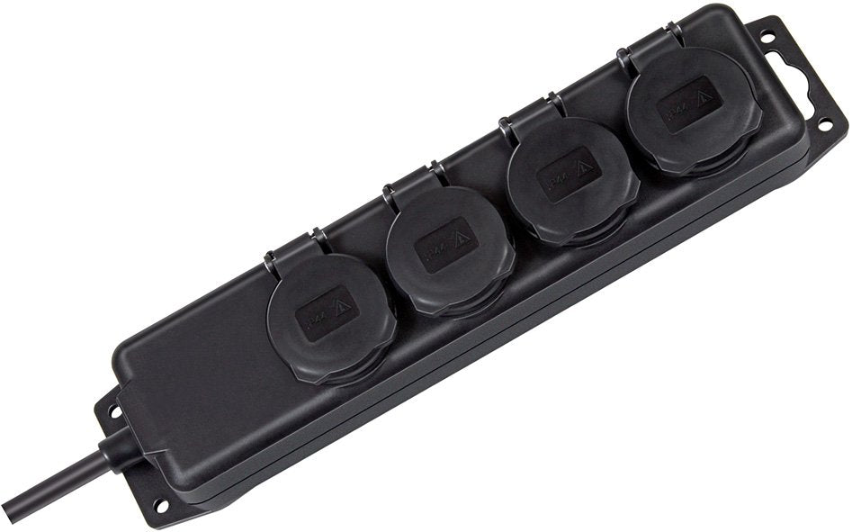 EAN 4007123575930 - Brennenstuhl 1159960 limitador de tensión Negro 4 salidas AC 230 V 2 m imagen 1