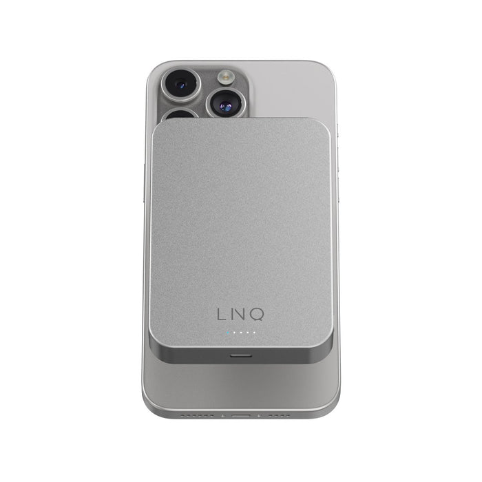 EAN 8720574622775 - LINQ LQWP102 batería externa 10000 mAh Cargador inalámbrico Plata imagen 2