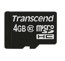 EAN 0760557821397 - Transcend TS4GUSDC10 memoria flash 4 GB MicroSDHC NAND Clase 10 imagen 1