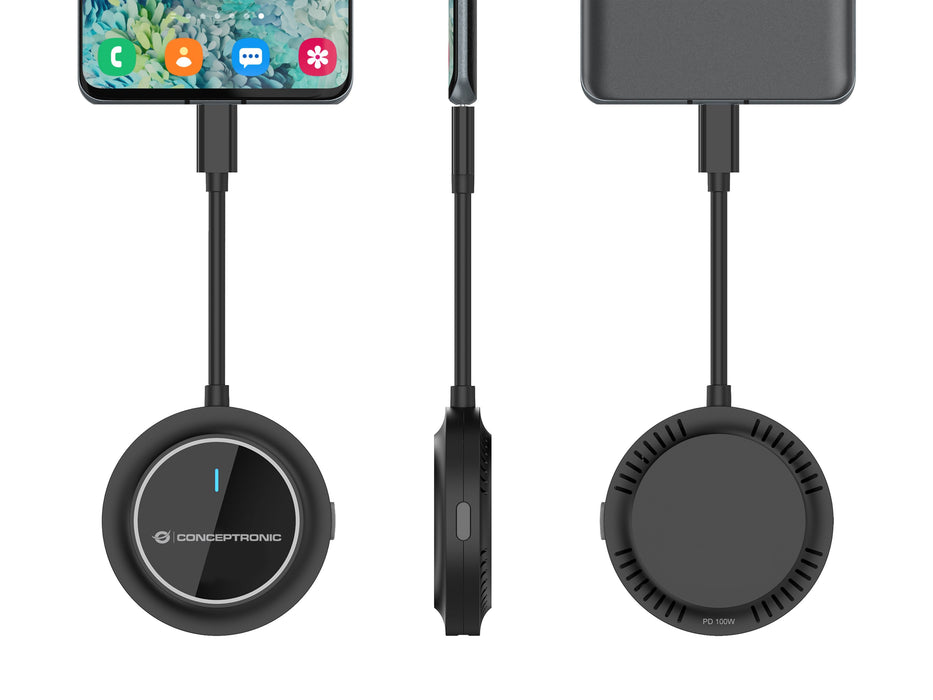 EAN 4015867242841 - Conceptronic ATHERIC01B adaptador de pantalla inalámbrico HDMI/USB Full HD Mochila imagen 3