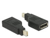 EAN 4043619656264 - DeLOCK 65626 cambiador de género para cable Mini DisplayPort DisplayPort Negro imagen 1