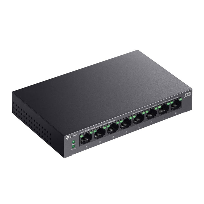 EAN 4895252505986 - TP-Link LiteWave LS108GP switch No administrado Gigabit Ethernet (10/100/1000) Energía sobre Ethernet (Po imagen 4