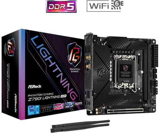 EAN 4710483946660 - Asrock Z790I Lightning WiFi Intel Z790 LGA 1700 mini ITX imagen 1