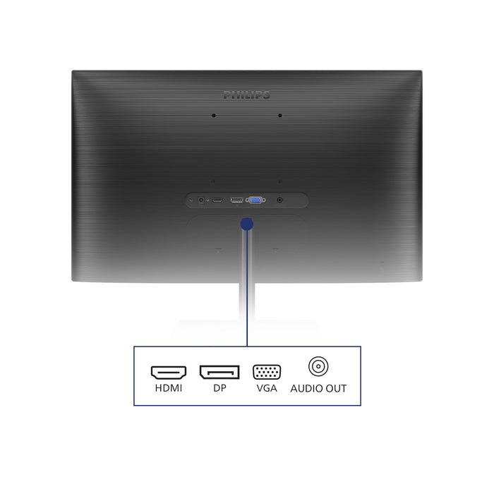 EAN 8712581758530 - Philips E Line 245E1S/00 LED display 60,5 cm (23.8") 2560 x 1440 Pixeles 2K Ultra HD LCD Negro imagen 7