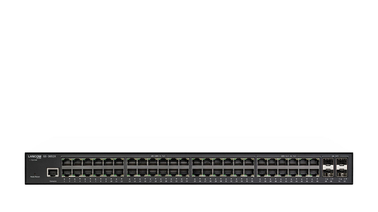 EAN 4044144618772 - LANCOM GS-3652X Gestionado L3 2.5G Ethernet (100/1000/2500) 1U Negro imagen 1