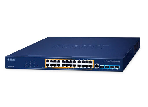 EAN 4711605288804 - PLANET Layer 3 24-Port 10/100/1000T Gestionado L3 Gigabit Ethernet (10/100/1000) Energía sobre Ethernet ( imagen 1