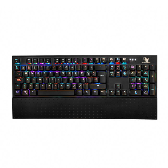 EAN 8436556148675 - Deep Gaming DeepSolid teclado Juego USB QWERTY Español Negro imagen 5