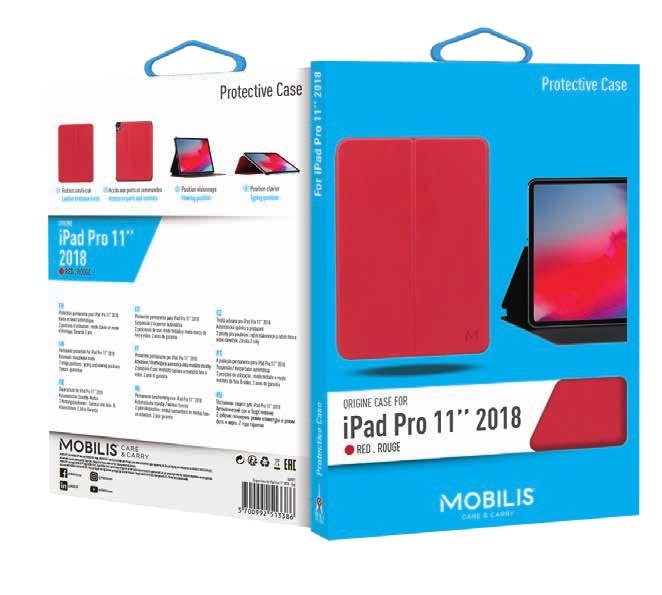 EAN 3700992513386 - Mobilis 048011 funda para tablet 27,9 cm (11") Folio Rojo imagen 9